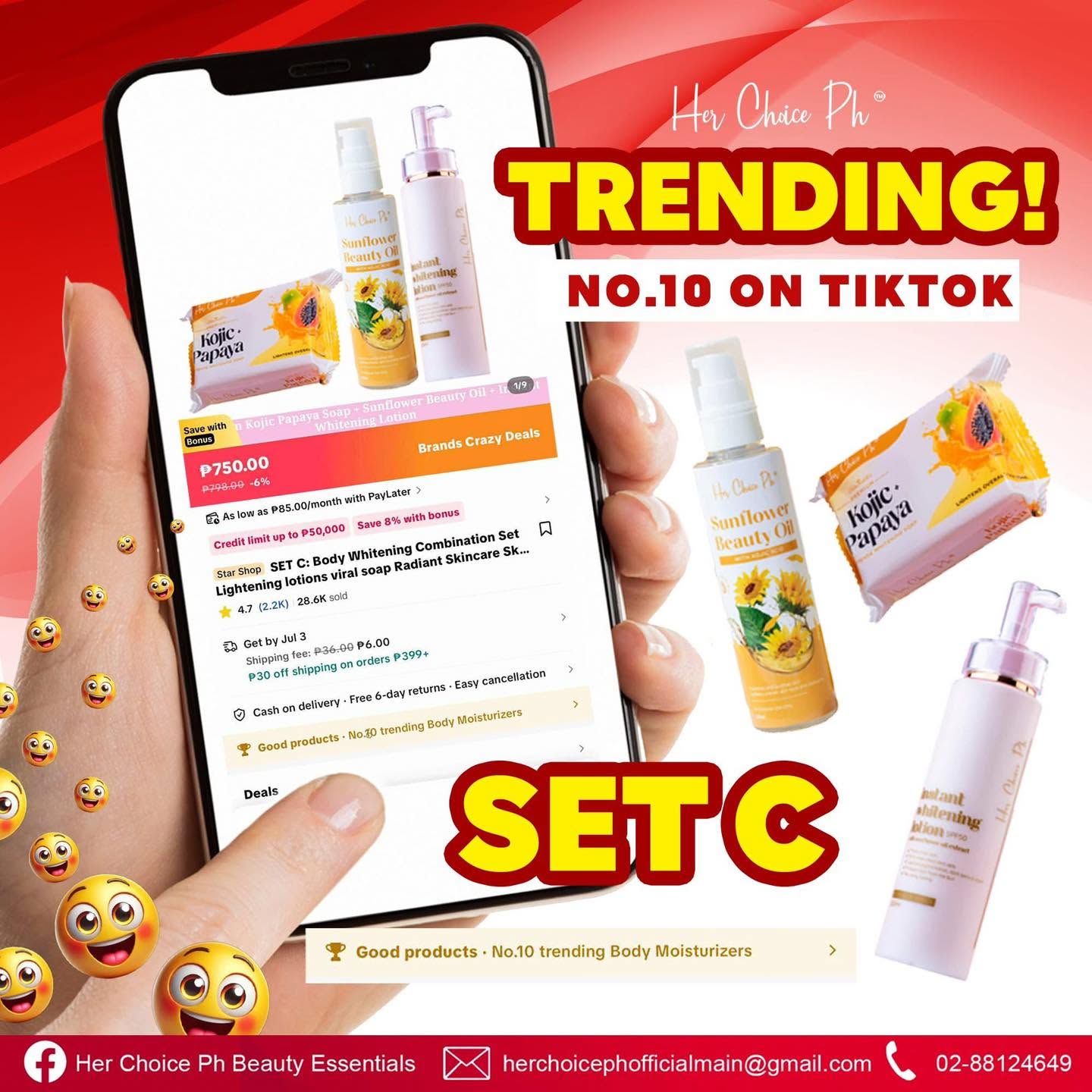 Set C Glow Bundle (3-Step Routine)