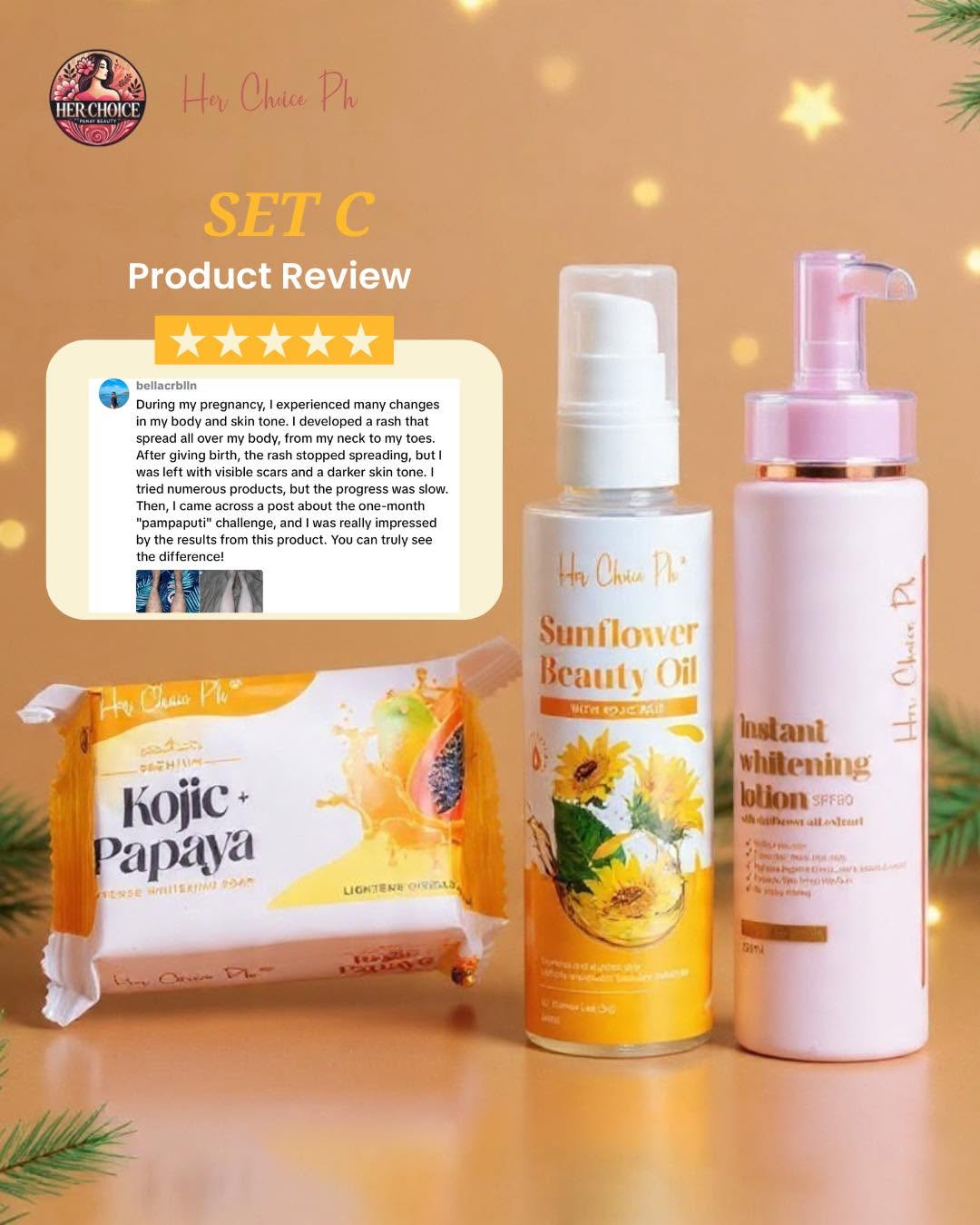 Set C Glow Bundle (3-Step Routine)