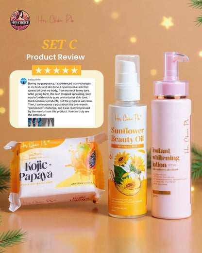 Set C Glow Bundle (3-Step Routine)
